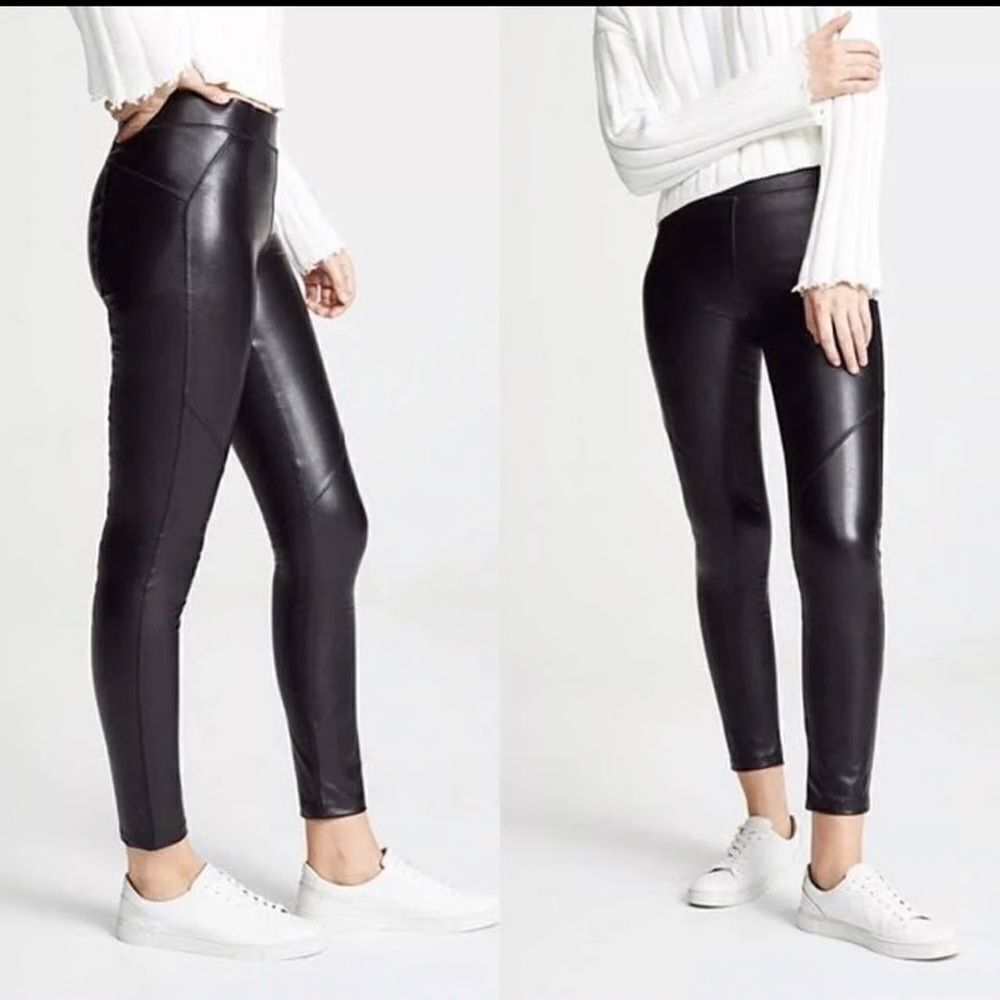 EVEREVE X DAVID LEARNER Bergen Vegan Leather Leggings *NEW*
